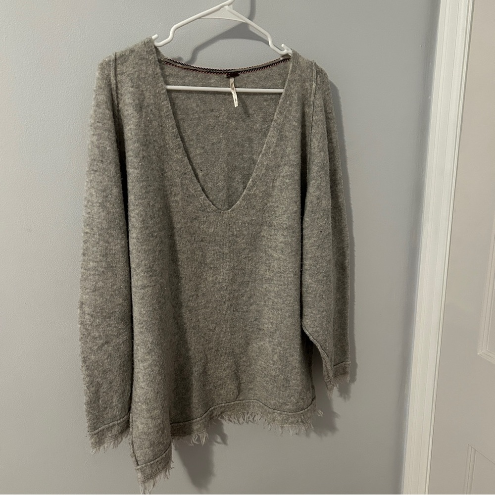Free People Irresistible V-neck Sweater